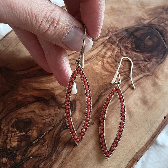 J. Crew Gold Bead Earrings - Picture 3 of 4